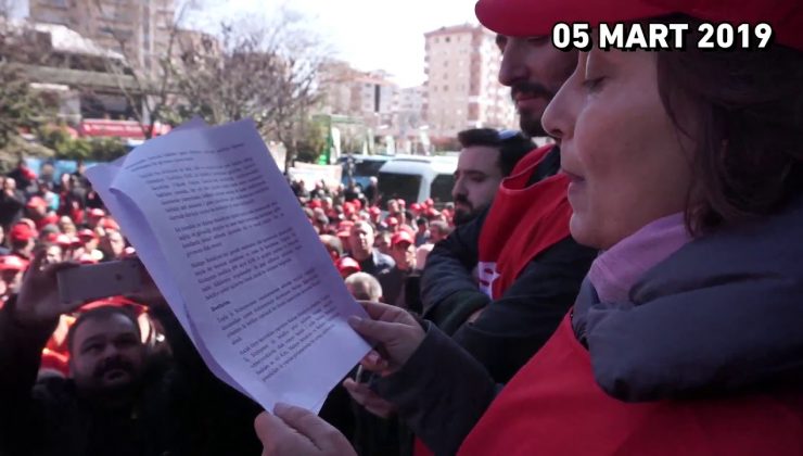 ALİ KILIÇ’IN DİSK’İ KAYDI Video haber