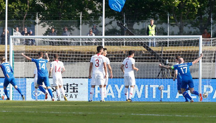 A Milli Futbol Takımı gruptaki ilk mağlubiyetini aldı