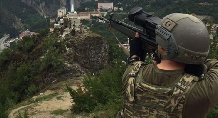 Karadeniz de 1700 kişilik dev operasyon