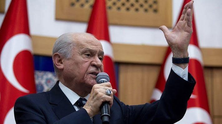 MHP lideri muhtarlarla buluştu video haber