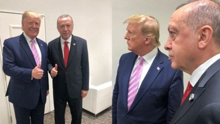 Cumhurbaşkanı Erdoğan, Trump ile görüştü