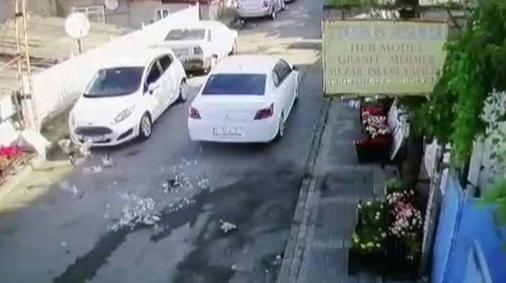 Önce Hepsini ezdi! Sonra  Neyse masrafın veririm dedi