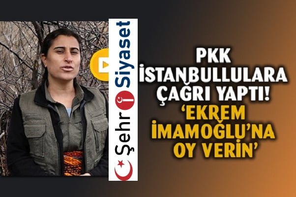 PKK terör örgütü, Ekrem İmamoğlu’na destek istedi