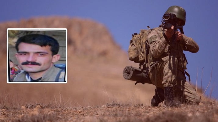 Türk askeri bir çızık daha attı. 600 bin tl ödüllü terörist etkisiz