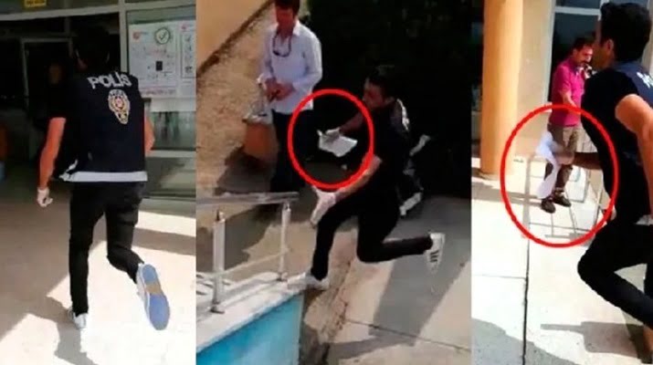 Türk polisi her yere yetişir