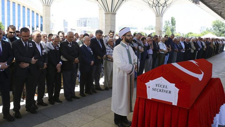 Yücel Seçkiner son yolculuğuna uğurlandı