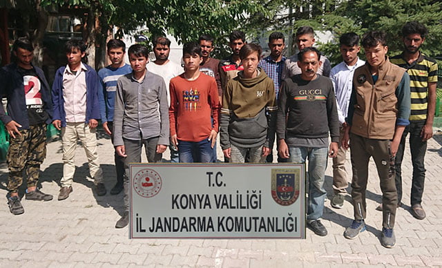 Konya’da yakalandılar! Her birine 3 bin 549 TL…