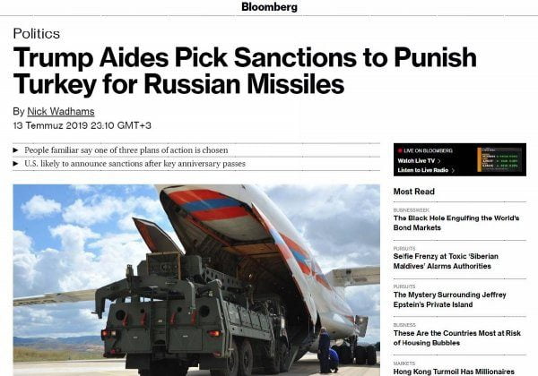 ABD S-400 kirli plan ortaya çıktı!