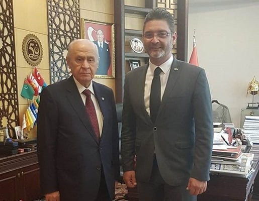 Korkuteli Belediye Başkanı MHP Lideri Bahçeli’yi ziyaret etti