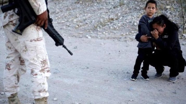 Abd Sınırda çekildi! Dünya bu fotoğrafı konuşuyor