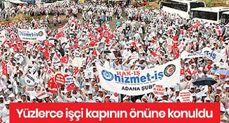 Adana’da işçi kıyımı! 400 kişi SMS’le işten atıldı…