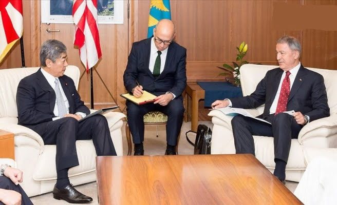 Milli Savunma Bakanı Akar, Japon mevkidaşı ile görüştü