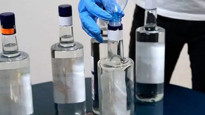 Tekirdağ’da 90,5 ton kaçak içki ele geçirildi