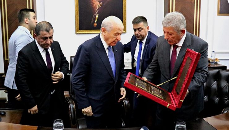 Bahçeli’den Amasya Belediyesine ziyaret