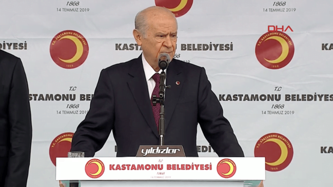 Bahçeli: Kastamonu yeni dönemle birlikte ayak bağlarından kurtulacak