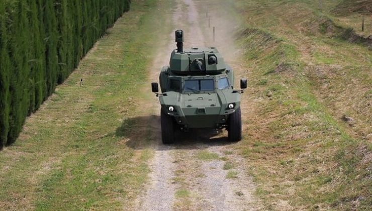 Türkiye’nin elektrikli zırhlısı ilk kez araziye çıktı