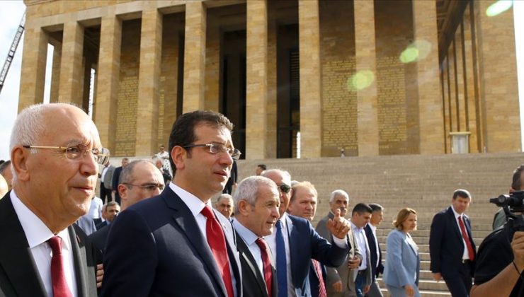 İmamoğlu’ndan Anıtkabir ziyareti