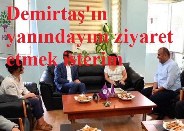 İmamoğlu’ndan HDP’ye teşekkür ziyareti!  Demirtaş’ın yanındayım