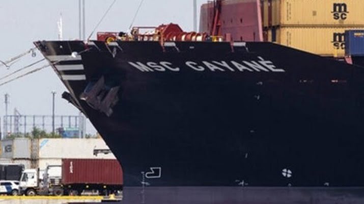 JP Morgan’a ait gemide 20 ton kokain yakalandı