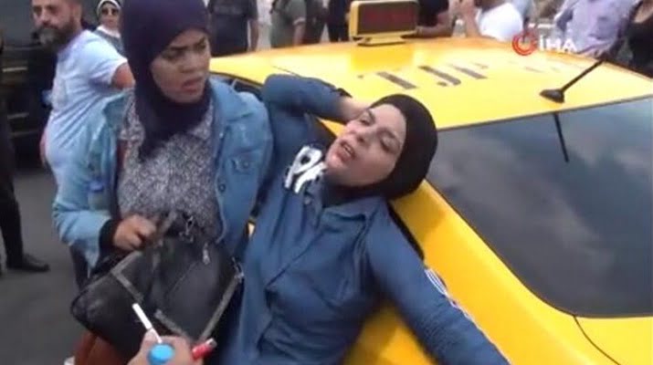 Bir anda ortalık karıştı