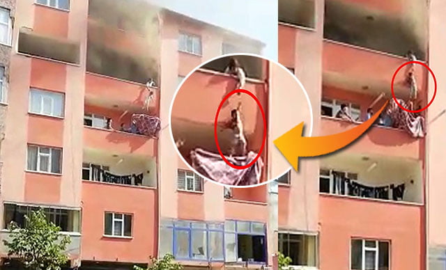 Bir Annenin Çocuklarını Kurtarışı