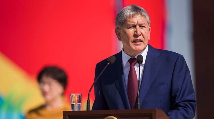 Almazbek Atambayev bir açıklama yaptı