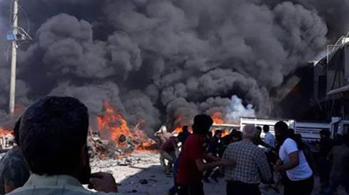 Azez’de bombalı saldırı! Ölü ve yaralılar var