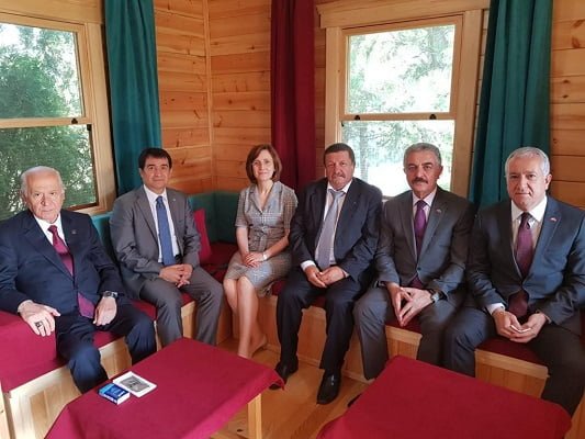 MHP lideri Bahçeli’den TASAV’a ziyaret