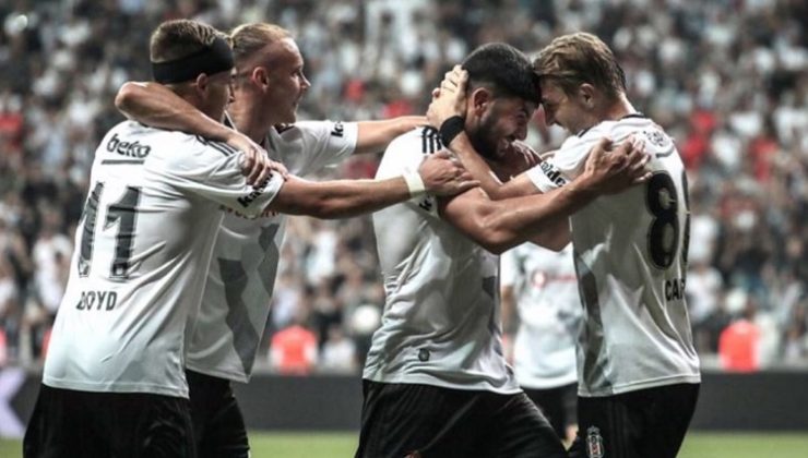 Beşiktaş evinde galip geldi