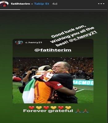 Terim sosyal medyadan veda etti: İyi şanslar evlat