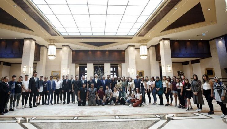 Cumhurbaşkanı Yardımcısı Oktay’ın kabulü