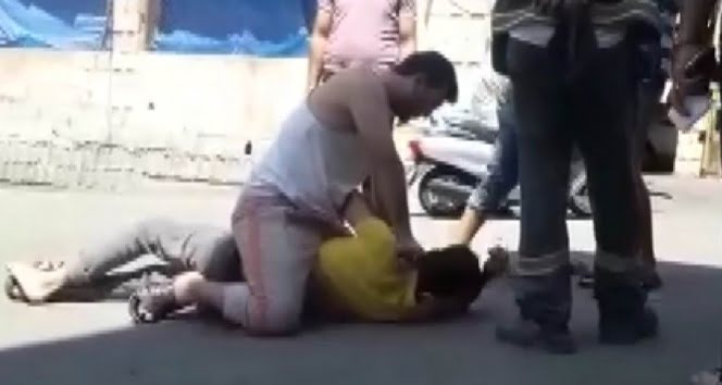 Motosikleti çalmaya çalışırken yakalandı