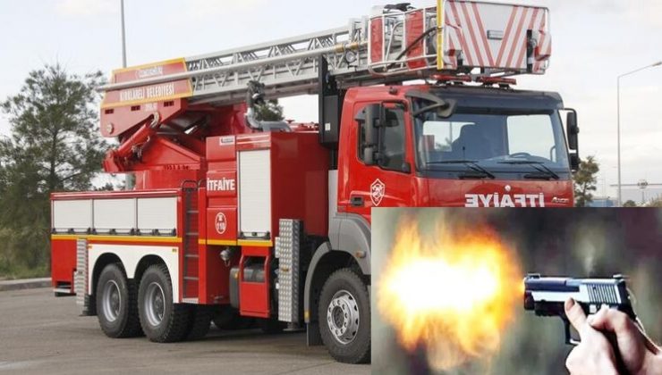 İhbar! Yangına giden ekiplere ateş açıldı