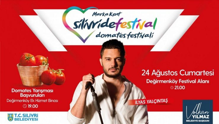 Silivri’de domates festivali heyecanı