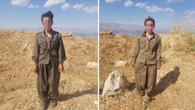 İki Kadın Terörist teslim oldu