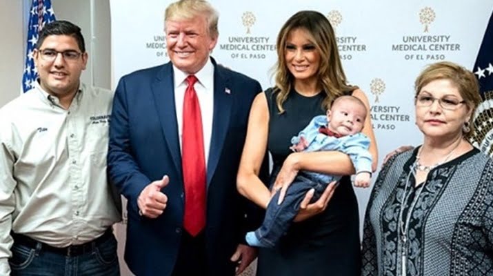 Trump’ın bu fotoğrafı büyük tepki topladı