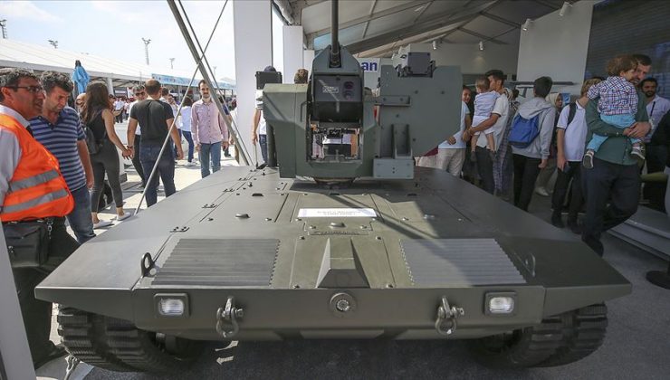 İnsansız atış platformu ‘mini tanka’ dönüştü