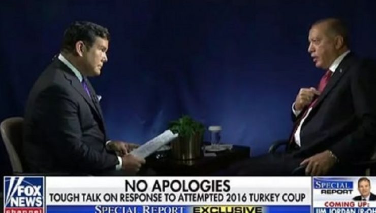 Cumhurbaşkanı Erdoğan’dan FOX News sunucusuna  tokat gibi cevap