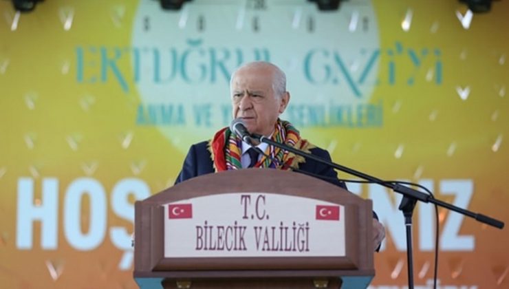 Bahçeli: “Ertuğrul Gazi sancağı asla inmeyecektir”