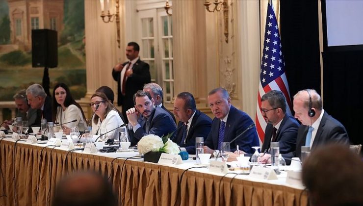 Erdoğan Doğu-Batı Enstitüsü’nce düzenlenen toplantıya katıldı