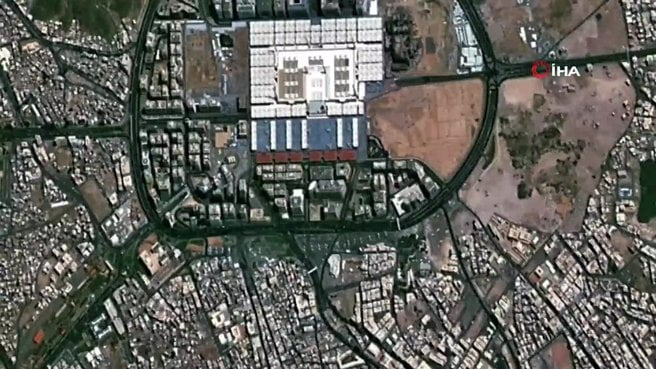 Göktürk uydusu kutsal toprakları görüntüledi