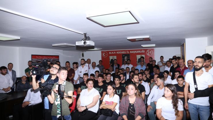 Ünlü: Ülkücülerden hain çıkmaz MHP’ye 18 yaşını dolduran 96 genç üye oldu