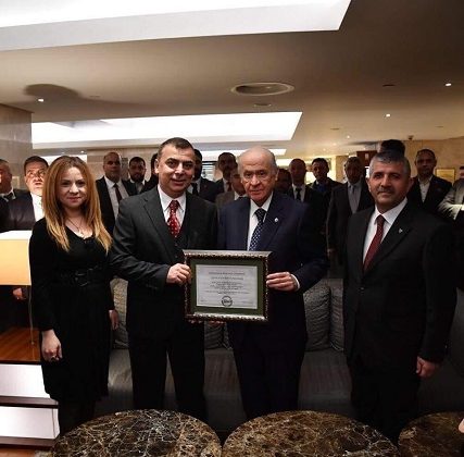 MHP Lideri Devlet Bahçeli’yi anlatan ilk İngilizce kitap yayınlandı