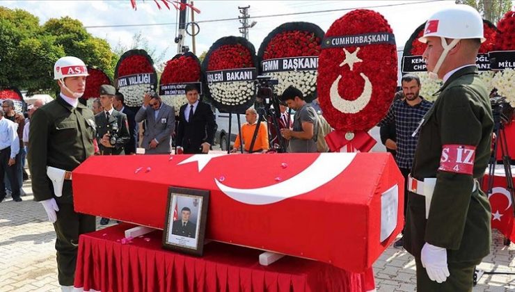 Şehit Uzman son olculuğuna uğurlandı