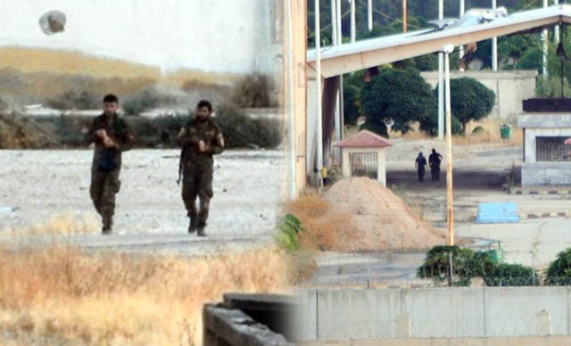 Teröristler sınırda dolaşmayı sürdürüyor