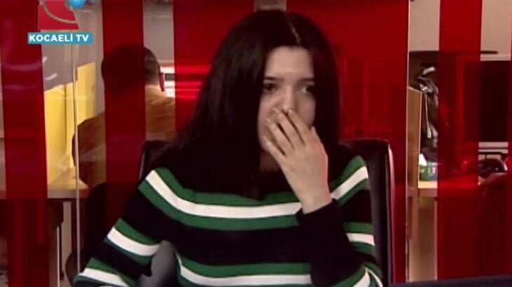 Haberini sunduğu şehidin ismini gören spiker gözyaşlarını tutamadı