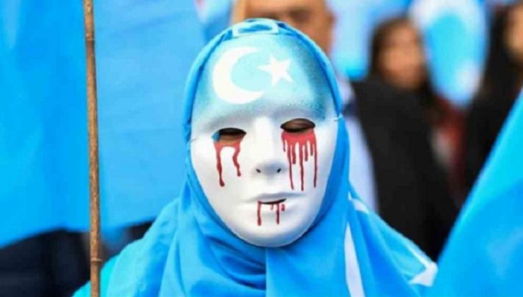 Çin Başkonsolosluğu önünde Doğu Türkistan eylemi