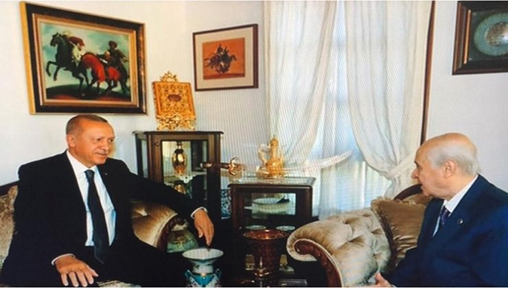 Erdoğan’dan Devlet Bahçeli’ye ziyaret