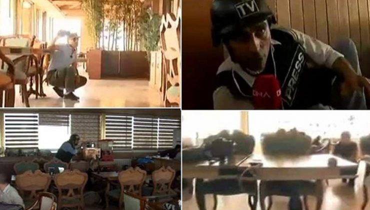 YPG’li teröristler gazetecileri hedef aldı