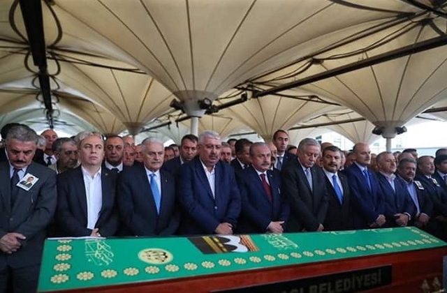 MHP Genel Başkan Yardımcısı Semih Yalçın’ın oğlu son yolculuğuna uğurlandı